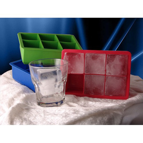King Cube Ice Tray Red