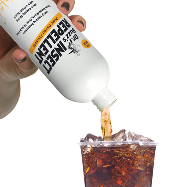 Hidden Bug Spray Alcohol Flask, 12 oz