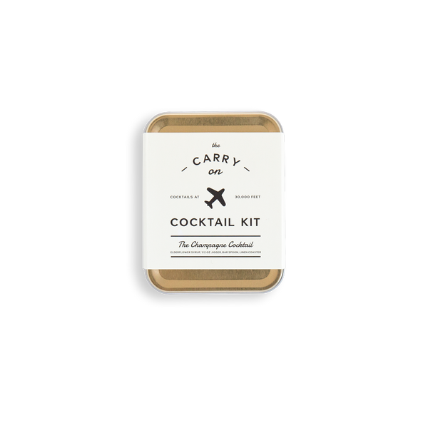 The Champagne Cocktail - Carry On Cocktail Kit