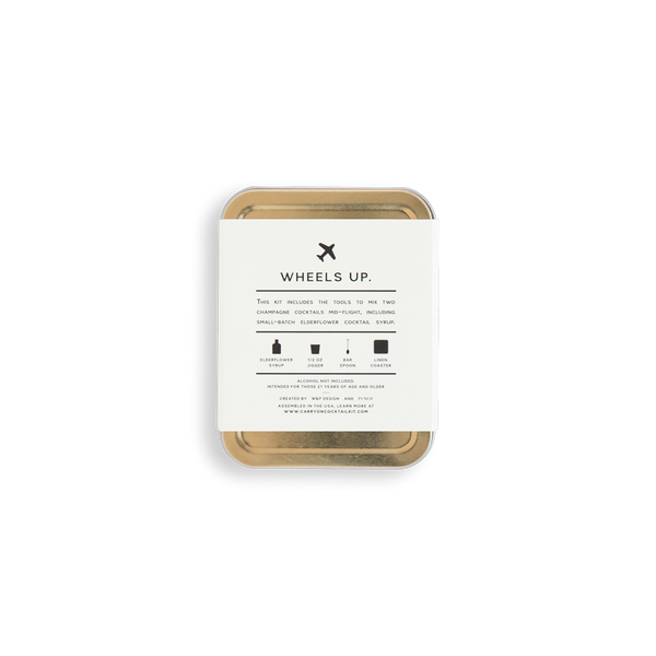 The Champagne Cocktail - Carry On Cocktail Kit