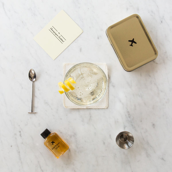 The Champagne Cocktail - Carry On Cocktail Kit